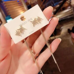 Polaris Sparkle Dangle Earrings